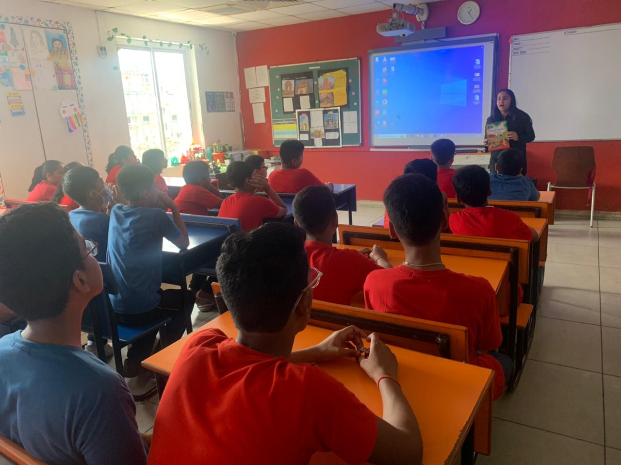 Day 2-Sia Gupta-Workshop-Mahabharata in rhyme-G D Goenka school students- YOIMUN 2023